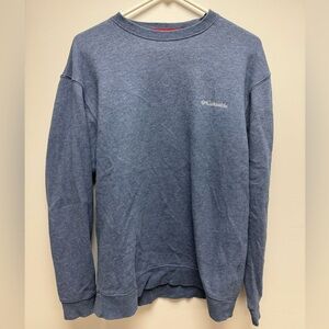 Columbia sweater crewneck blue
